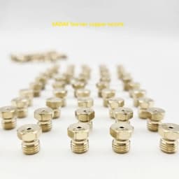 5PCS Brass Burner Gas Hob LPG- Conversion Kits Jets 50 65 70 87 95 Brass Nozzle For Gas Stove Brass Nozzle Propane Injector