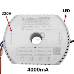 GM-TM2.4GRF-Y DC22-30V Two Wires and 2 Colors Lamp LED Driver Tmall 2.4G Intelligent Power Supply Module For Chandeliers