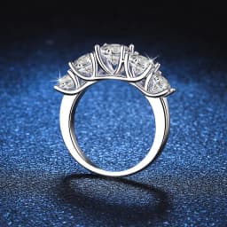 100% Original 925 Sterling Silver Rings Luxury 3.6ct Zirconia Diamant Rings for Women Proposal Wedding Band Gift Jewelry