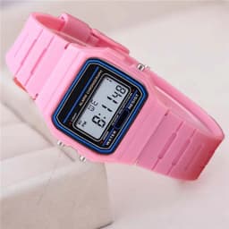 Men's Sport LED Digital Watch Simple Small Square Dial Electronic Silicone Band Fashion Casual Mens Watch Montre Homme