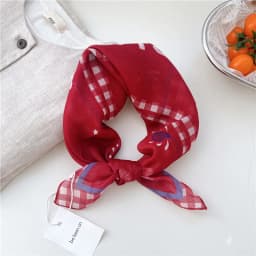56cm Print Geometric Pattern Headscarf Scarf Square Scarves Kerchief Neckerchief Bandanas Neck Wraps Hair Ribbon Band Headband