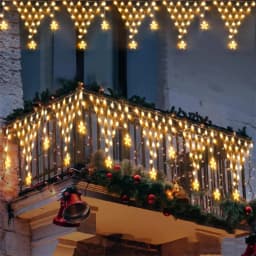 EU/US Plug LED Net Mesh Fairy Garden Lights Outdoor Waterproof Christmas Garland Curtains String Lights for Holiday Party Decor