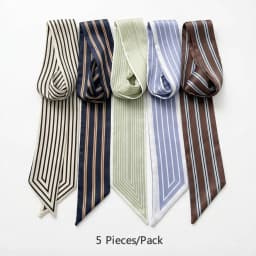 5 Piece Set Headband Ribbon Belt Scarf Wrap Ribbon Gift Wrapping Bow Multi Functional Favor Ribbon Multiple Color Options