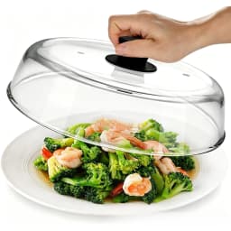 Microwave Splash Proof PC Cover High-temperature Resistant Bowl Cover Household Food Grade Plastic Microwave Hot Dishes Lid