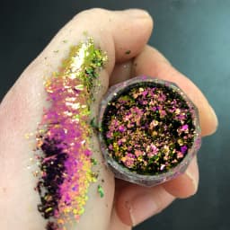 12 Colors Chameleon Glitter Flakes Irregular Untra-Thin Chameleon Yuki Glitter Sequins Mirror Effect Manicure Chameleon Sequins