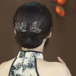 Elegant Peacock Shape Hair Bun Maker Twist Headwear Roll Hair Tool Hair Twister Easy Fast Snap Hairstyle Twist Women
