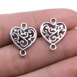 20pcs Earring Making Charms Findings Geometric Connector Charms For Earring Making Bracelet Making