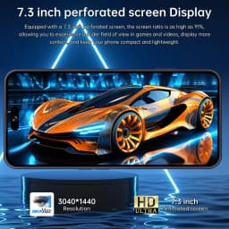 K-Touch Original M18 Pro Max Mobile Phones 5G Dual SIM Smartphone 7.3HD Android Cell Phone 16+48MP Camera 7800mAh Wifi GPS Global Version Gift Cellphones For Men Women