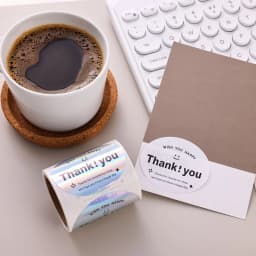 120Pcs Simple Oval Thank You Seal Sticker Cake Bakery Baking Gift Stickers for Homemade Packaging Decoration Label