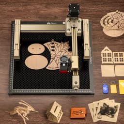 AlgoLaser T150 6W 10W Portable Laser Engraving Machine 8000mm/s High Precision Multi Function Metal Glass Wood Gift DIY Tool Kit