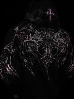 Breathedivinity Dark Wind Hooded Sweatshirt with Print - Unique Style Jacket for Retro Streetwear Hoodie