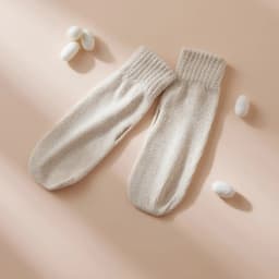 BirdTree, 1 Pair 100% Real Silk Bathroom Cleaning Gloves, Women Shower Scrubber Gadget, Frosted Mud Rubbing Towel S69508JF