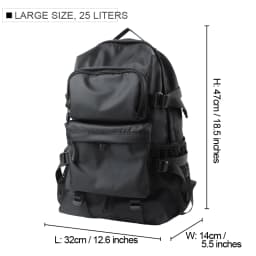 MOYYI Light Weight Casual Laptop Backpack for Men Large Space Waterproof Travel Daypack Women Teenage School Book Bag Bagpack