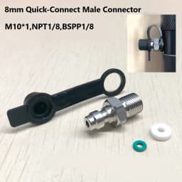 Adapter Quick Connector Specifications Air Hose Fitting Thread Option Reliable Performance Secure And Reliable Connections