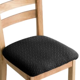 Durable Stretch Jacquard Dining Room Chair Seat Covers Removable Washable Elastic Upholstered Dining Chair Cushion Slipcover