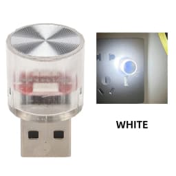 1x Night Light LED Interior Lights USB Mini Interior Ambient Lighting Decorative Lamp Indoor Lighting RGB for Bedroom Car Office