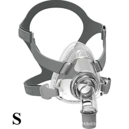 F5A/F5 CPAP Full Face Mask Soft Silicone Pad S/M/L Size Anti Snoring Sleep Treatment Accessories Suitable CPAP Ventilator