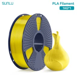 SUNLU 1KG PLA 3D Printer Filament 1.75mm Neatly Wound 3D Printing Filament Fit Most FDM 3D Printers, 1kg Spool (2.2lbs)