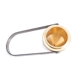 1PC Paint Viscosity Cup 4# Dip Type Stainless Steel Viscometer Flow Cup for Paint Finishes Oil