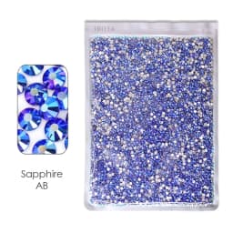 Bulk Wholesale AB Colours Big Package Non Hot Fix Rhinestone ss16 ss20 ss30 Flat Back Crystals Strass Stone For Nail Wedding