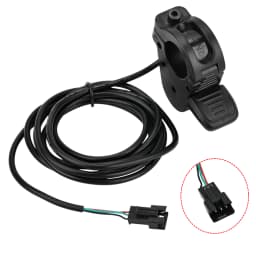 300X Throttle for Electric Bicycle Scooter Thumb Accelerator 24V 36V 48V 72V Right/Left Hand Universal Accessory