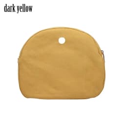 Tanqu Pure Color Waterproof Canvas Fabric Inner Pocket Lining for Omoon Light Obag Insert Organizer for O Moon Baby O Bag