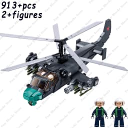 Military F/A-18E Super BumbleBee Strike Hornet Fighter Plane Building Blocks War Bricks Classic Model Educational Kids MOC Toys