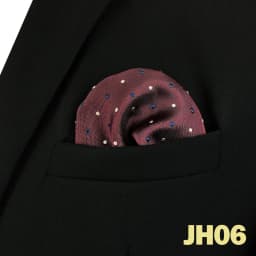 Pocket Square Handkerchief for Men Polka Dot Dots Plaid Check Checkered Suit Pocket Towel Hanky Mens Gift Wedding Business Party