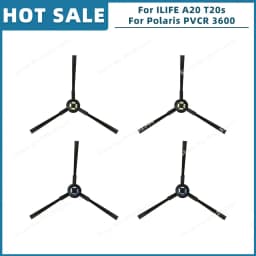 Compatible For ILIFE A20 T20s V3x / Polaris PVCR 3600 / G2 0926W / G2 0726W / G2 1226 Parts Accessories Filter Side Brush Mop