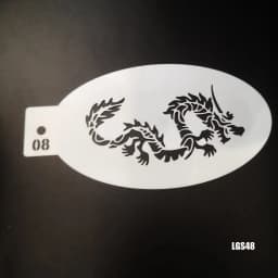 PET Stencil For Face Body Face Painting Paint Reusable Templates For Body Arts Cosplay Halloween Christmas Party