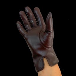 Men Soft Sheepskin Leather Gloves Touch Screen Winter Business Driving Knit Lining Warm