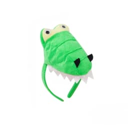 Animal Crocodile Dinosaur Turtle Headband Tail Bow Plush Party Headpiece Hair Hoop Party Cosplay Costume Props