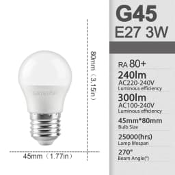 10pcs/lot LED Bulb E27 AC 110V 220V 3W 8W 9W 12W 15W 18W 20W 24W LED A60 G45 Lamp Saving Cold Warm White Bulbs for Home Light