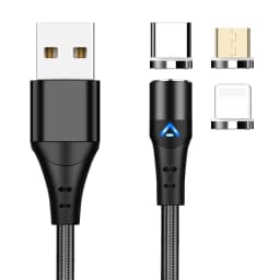 5A Magnetic USB C Cable Super Fast Charging Micro USB Type C For iPhone 13 Samsung Xiaomi Huawei P30 Android Charging Data Cable