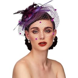 Birdcage Bride Veil Wedding Hair Accessories Flowers Feather Mesh Veil Face Cover Multi Colors Korea Japan Black White