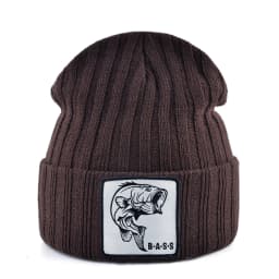 Knitted Skullies Beanie With Animals Patch Men Women Outdoor Casual Sport Hats Autumn Winter Solid Color Hip Hop Beanies