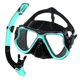 Diving Mask with Sports Camera Mount, Electroplated Tempered Glass, Silicone Strap, Safe and Comfortable Design