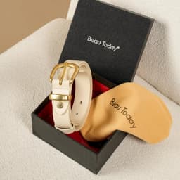 BEAUTODAY Belts Women Cow Leather Strap Solid Color Oval Buckle Ladies Modern Fashion Jeans Dress Accessories Waistband 91054