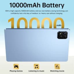 CHOTOG Pad 7s Pro 5G Dual SIM Tablet 10.1inch Tablet Android 15 16+32MP Tab 22GB+2TB Children's Tablets 10000mAh Tab PC