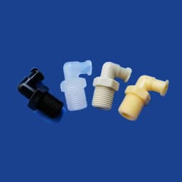 5PCS/lot Plastic Polypropylene Luer Lock Adapter Luer Lock to Thread 1/4-28UNF,10-32UNF,M6,M5,G1/8