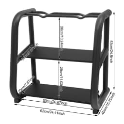 Home Gym Workout Equipment Storage Rack Weight Rack Multifunctional Storage Rack for Kettlebells Dumbbells Barbells