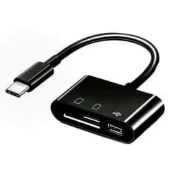 3-in-1 Card Reader Adapter Type C To SD TF Memory Card Reader USB Type C OTG Converter For Huawei Samsung Xiomi Phone Tablet