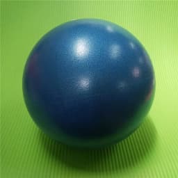 Frosted Small Mini Yoga Ball 25cm Straw Pilates Inflatable Gymnastics Fitness Children's Toy Balloon