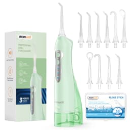 Mornwell Water Flosser Teeth Picks 6 Jets 3 Modes Portable Cordless D52 Water Floss For Teeth Cleaner IPX7 Waterproof Oral Picks