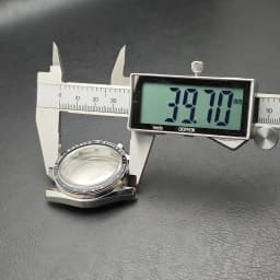 39.7mm Case Watches Metal Case Fits VK63 Movement Accessories Sapphire Glass Equipped With Bezel And Strap VK63 Dial