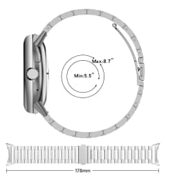 Stainless Steel Strap For Google Pixel Watch 4 3 41mm 45mm Replace Bracelet For Google Pixel Watch 1 2 3 Band Accessory No Gaps