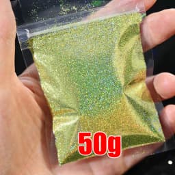 0.2 1/128 Multi-color Holographic Mirror Glitter for Nail Art,(Extra Fine Glitter), 50 Grams Holo Ultra Fine Nail Glitter Powder