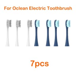 For Oclean Flow/X/ X PRO/ Z1/ F1/ One/ Air 2 /SE Replacement Heads Brush Heads Soft DuPont Sonic Toothbrush Vacuum Bristle