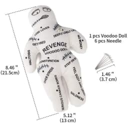 Bad Boss Voodoo Doll Toys Handmade Personalized Polyester Doll Holiday Party Gifts