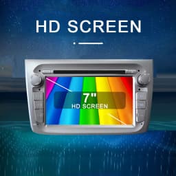 8GB 128GB 7'' Wireless Carplay Android 14 Auto Stereo Car Radio GPS For Alfa Romeo 147 2008-2012 Bluetooth 2 din autoradio Multimedia player Screen WIFI 4G LTE
